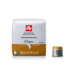 Capsule Illy Iperespresso Cube Ethiopia 18 capsule cafea