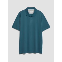 s.Oliver Big Sizes Tricou polo barbati big sizes, din piqué de bumbac, Verde inchis (SELECTATI MARIMEA: 3XL)