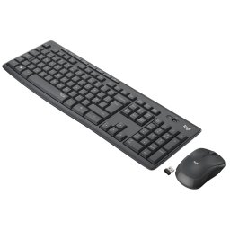 LOGITECH MK295 Silent cablu fără mouse și tastatură set engleză alocare - negru
