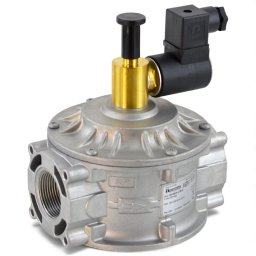Electrovalva gaz metan, normal deschis (NA), 1 1/2, manual reset, IP65, 230V, DN40, Tecnogas M16/RM,