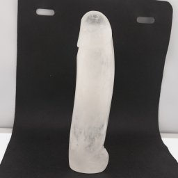 Statueta falus Cristal de stanca - 19cm, C1