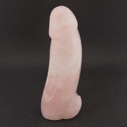 Statueta falus Cuart roz - 12cm, C5