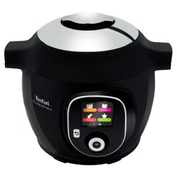 Tefal - Oală sub presiune electrică multifuncțională cu accesorii, 6 L, 1600 W/230 V, neagră