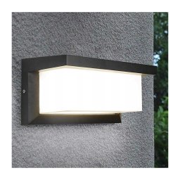 Aplica LED de exterior NEELY, dimmabilă, 1x E27, 6 W, 230 V, 2700–6500 K, IP54, antracit
