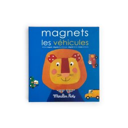 Joc magnetic vehicule les popipop, moulin roty