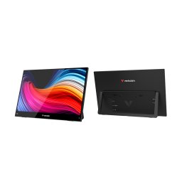 Monitor portabil Verbatim 14" | FHD 1920x1080, IPS, USB-C, mini HDMI