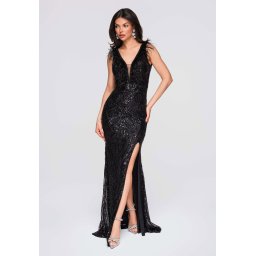 Rochie elegantă de seară cu paiete