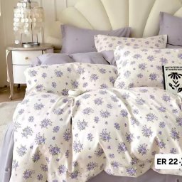 Lenjerie în Cutie Cadou din Finet Premium 6 Piese cu Elastic-ER 23