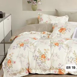 Lenjerie în Cutie Cadou din Finet Premium 6 Piese cu Elastic-ER 19