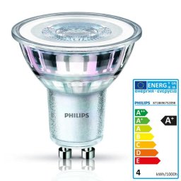 Philips CorePro LEDspot 3.1W GU10 - 36° 827 2700K extra warm light