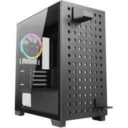 Carcasa AZZA Elise black mATX CSAZ-140
