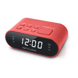 Ceas Dual alarma MUSE M-10 RED