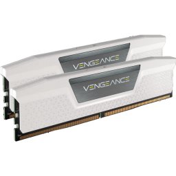 Kit Memorie Vengeance Intel XMP White, 32GB, DDR5-6000MHz, CL36, Dual Channel