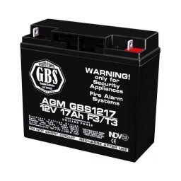 Acumulator 12V Sisteme Alarma, Dimensiuni 181 x 76 x 167 mm, Baterie 12V 17Ah F3