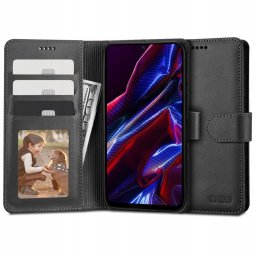 Husa TECH-PROTECT WALLET XIAOMI REDMI NOTE 12 5G / POCO X5 5G BLACK