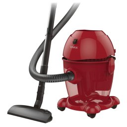 Aspirator fara sac 2000W, aspirare uscată și umedă, tehnologie ciclonică, rezervor 8L, filtru spongios, multi-suprafețe, roșu