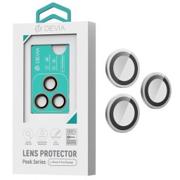 Folie Sticla Camera Peak Series iPhone 17 Pro/ 17 Pro Max Argintiu, pachet de 3 buc