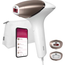 Epilator BRI945/00, 450.000 de impulsuri, Alb/Roz