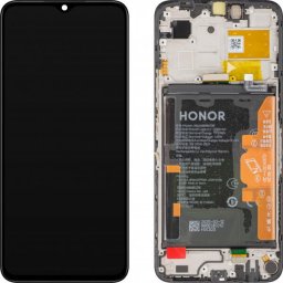 Piese si componente Display cu Touchscreen Honor X6b Plus / X6b, cu Rama si Acumulator, Negru, Service Pack 0235AKES