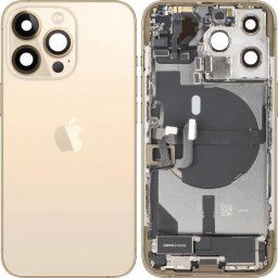 Piese si componente Capac Baterie Apple iPhone 13 Pro, Cu Carcasa Mijloc, Full Parts, Auriu, Swap