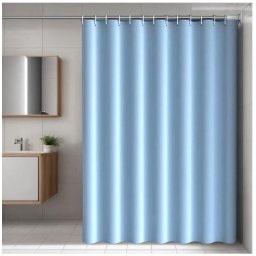PERDEA DUS 70G / 180X200CM - ALBASTRU-DESCHIS
