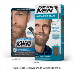 Just For Men Moustache & Beard Color M30 Light-Medium Brown