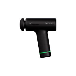 Pistol de masaj 5 viteze, 2 capete masaj, USB-C, autonomie 4 ore, QuietGlide®, Negru