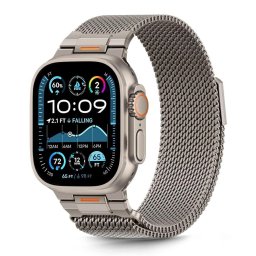 Curea Tech-Protect 8 / 9 / 10 / 11 / SE / ULTRA pentru Apple Watch 8 – Argintiu