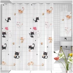 PERDEA DUS 70G / 180X200CM - MODEL-PISICA