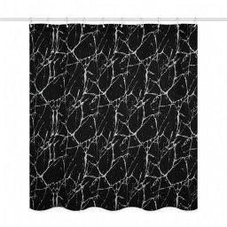 PERDEA DUS 90G / 180X200CM - MODEL-MARMURA-NEAGRA