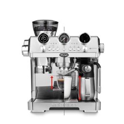 Espressor Espressor manual DELONGHI La Specialista Maestro EC9885.M, 2.5l, 1600W, 19 bar, Tehnologia Cold Extraction, argintiu