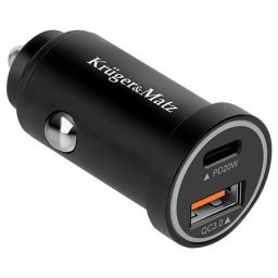 KM0873 12-24V – USB-A /TYPE C QC3.0 PD 38W