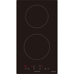 Plita MPM-30-IM-12/N induction hob, black, 30 cm wide