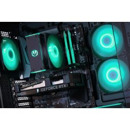 Sistem desktop brand Actina 5901443443520 PC Intel Core Ultra 5 250 16 GB DDR5-SDRAM 1 TB SSD AMD Radeon RX 9060 XT Midi Tower Black