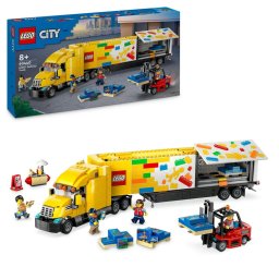 Set de Constructie LEGO® City - Camion de livrare galben 60440, 1061 piese