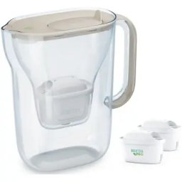 Style Essential water filter jug 2.4l + 2 cartridges, sand
