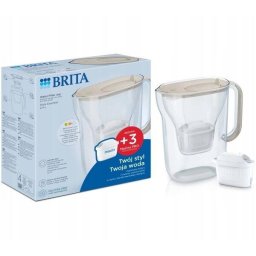 Cana filtrantă Brita Style Essential 2,4 l, 3 cartușe