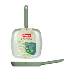 Tigaie grill ceramica inductie Fest Balance 28 cm