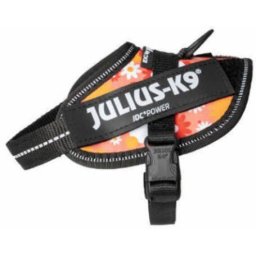Ham Julius-K9 IDC Power cu model de flori (Mărime: Baby 2, 2-5 kg, 33-45 cm)
