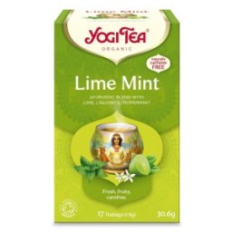 Ceai Bio cu Lamaie si Menta, Yogi Tea, 17 Plicuri, 30.6 g