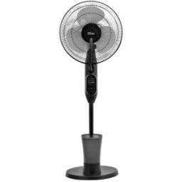 Ventilator cu Umidificator 75 W, 3 Trepte de Viteza, Timer, Telecomanda si Suport, Capacitate Apa 2.8 l