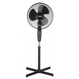 Set 2 x Ventilator cu Picior, Motor Silentios, Putere 40W, Diametru 40 cm, Negru