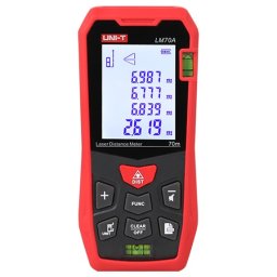 Telemetru digital laser Uni-T LM70A, 70 m, masurare arie/volum, Pitagora