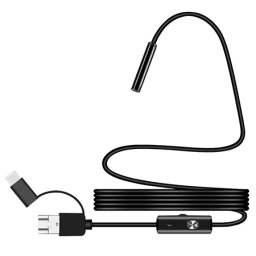 Camera endoscop pentru inspectie USB, Android/Windows, 2 m, IP67, Rebel