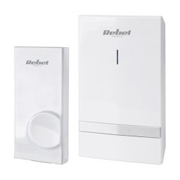 Sonerie wireless Rebel 230V cu 48 melodii, raza 100 m, IP44