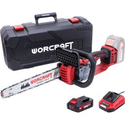 Drujba electrica cu acumulator Worcraft 20V, 12", brushless, set cu valiza