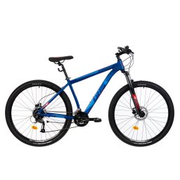 Bicicleta MTB DHS Terrana 2927, 29 inch, cadru aluminiu M, albastru
