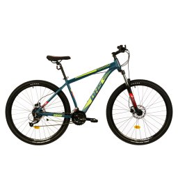 Bicicleta MTB DHS Terrana 2927, 29 inch, marime L, verde