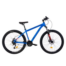 Bicicleta MTB Terrana 2727 27.5 inch, cadru aluminiu, marimea S, albastru