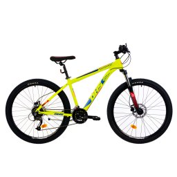 Bicicleta MTB DHS Terrana 2727, 27.5 inch, cadru aluminiu, marimea S, verde